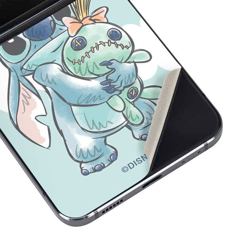 Disney Lilo and Stitch Stitch and Scrump Galaxy Z Flip5 5G Skin
